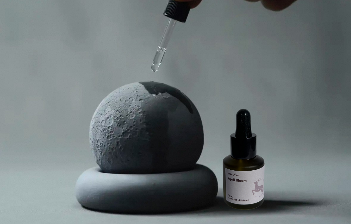 Walking on the moon- Essential Oil Diffuser Stone