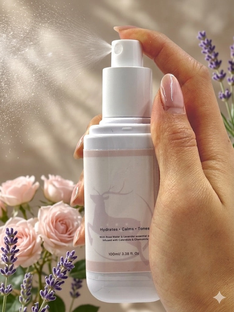 Hydrating Rose Water Toner for Sensitive Skin | Botanical Facial Toner
