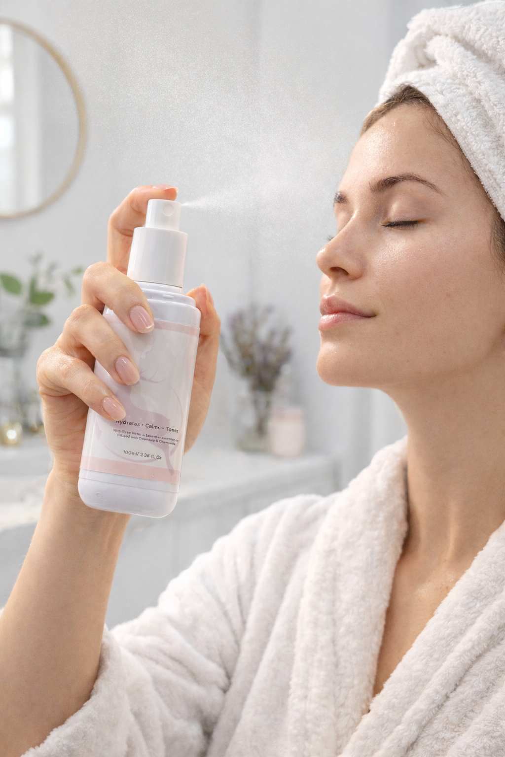 Hydrating Rose Water Toner for Sensitive Skin | Botanical Facial Toner